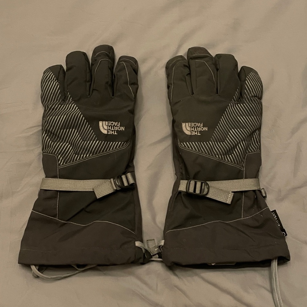 The North Face Gray Insulated Gloves